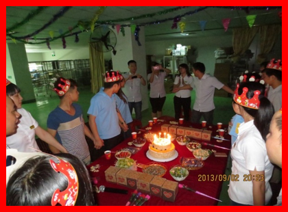 員工生日會(huì)-森泰真空PVD鍍膜廠(chǎng)